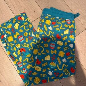 Little Sleepies Adult Pasta Print Pajama Pants
